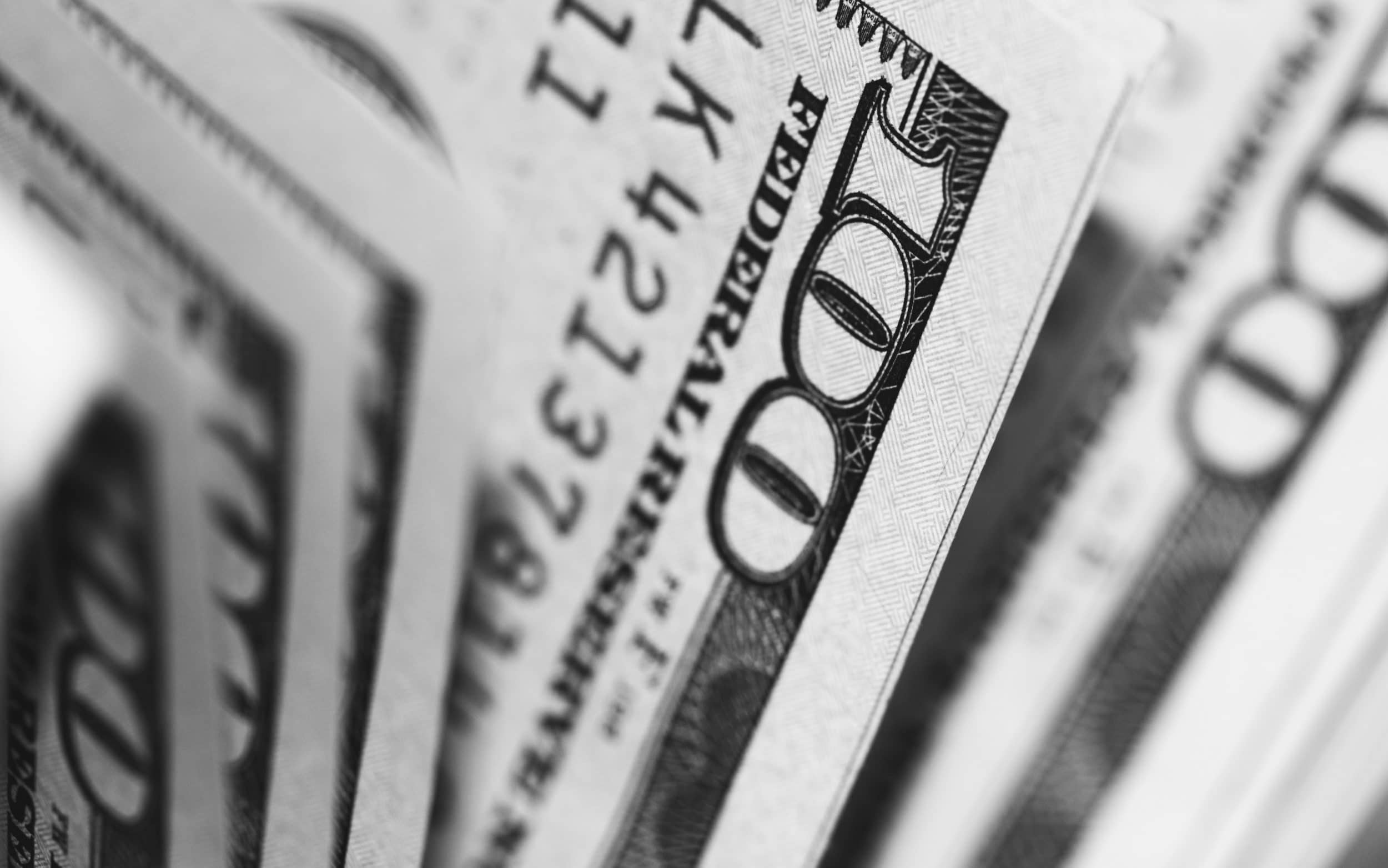 Stack of $100 bills
